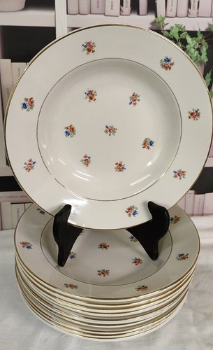 Assiettes creuses digoin - assiettes,