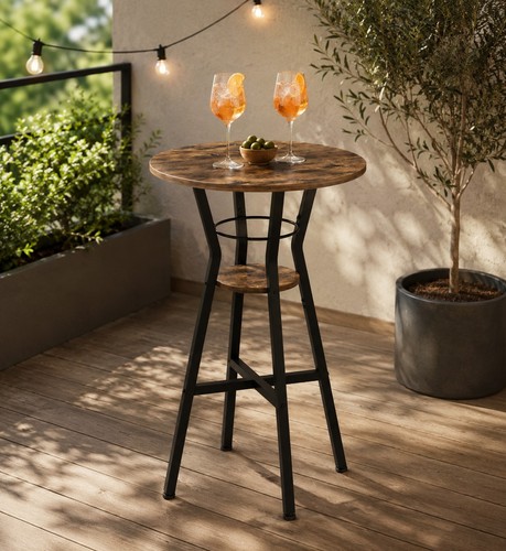 Table haute ronde - haute,