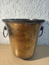 Sceau À Champagne Ou Glaçon En Métal Argenté