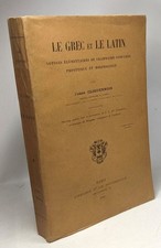 Le Grec et le Latin - notions