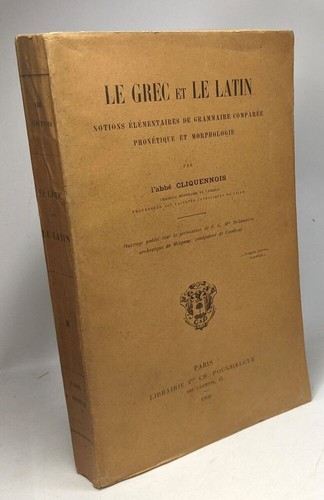 Grec latin notions - le,