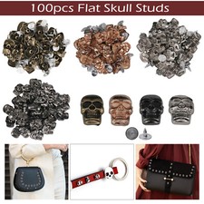 100pcs Plat Tête de Mort