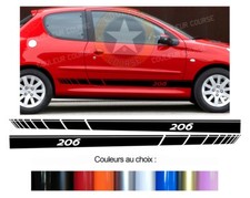 2 X BANDES RACING DAMIERS POUR