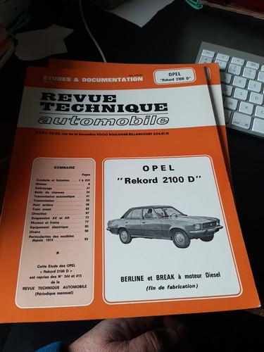Rta revue technique automobile - rta,