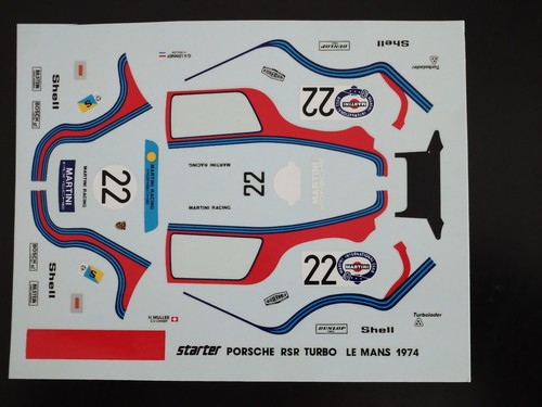 Decal porsche carrera - decal,