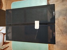 2 caches / tissu d' enceintes MISSION 704 en parfait état . 68.5 x 23.5 cm