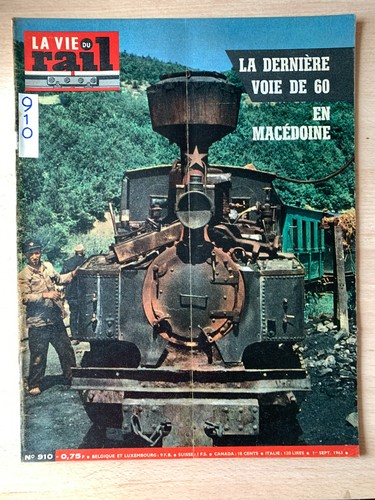 Vie rail 910 du - la,