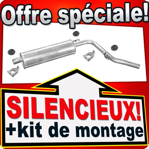 Silencieux arriere pour - silencieux,