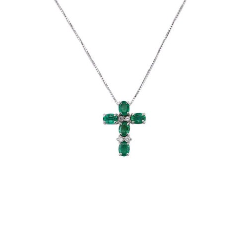 Collier pendentif croix 18 - pendentif, or