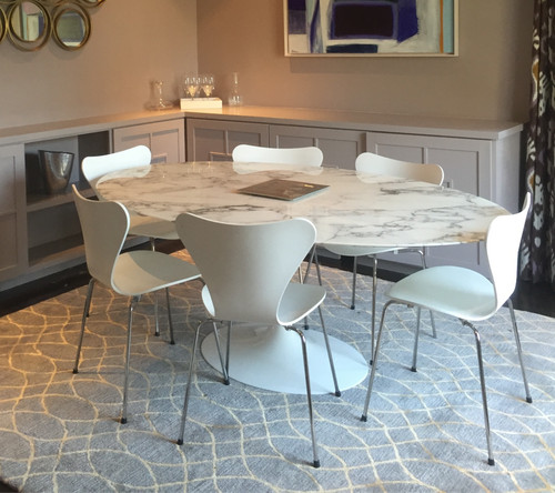 Knoll saarinen dining - knoll, table