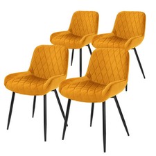 Set de 4 chaises de salle à