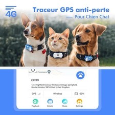 Tracker Gps Pet Chiens Et