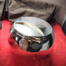 Rare Seau à glace isotherme Christofle métal argenté modèle " Bulle d'argent "