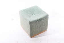 Ancien Pouf En Tissu Pouf De