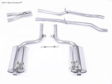 Milltek Racing-Système depuis la Cat. Audi A4 B6 S4 Quattro Chaque 100mm