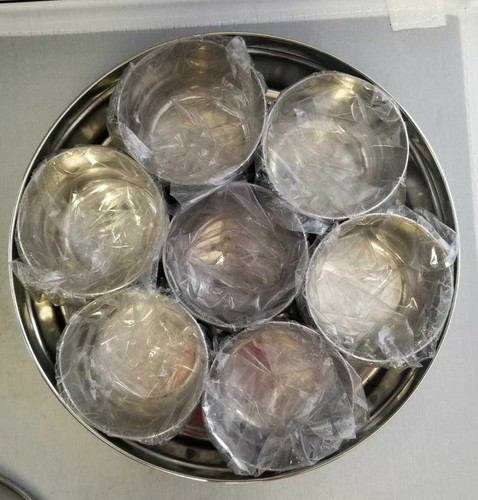 Steel dry fruit spice box - fruit,,