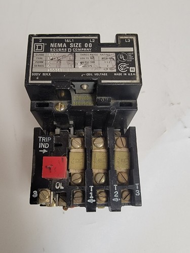Square contactor 8536 2 - d, a0-2