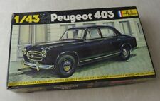 Ancienne maquette voiture, Peugeot 403, Heller, 1/43, ref. 161, neuf