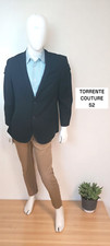 Torrente Couture Taille 52  Superbe veste de costume homme doublée noire