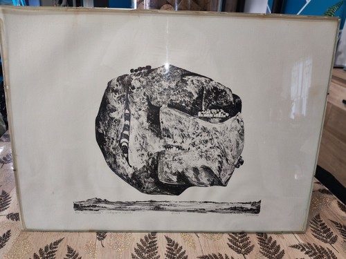 Lithographie numérotée - lithographie, n