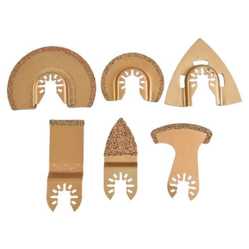 6xrâpe triangle carbure lames - triangle,