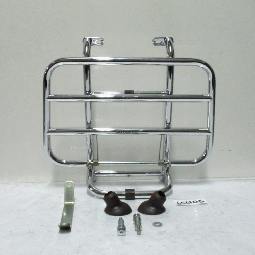 Porte bagages avant chromé - porte-bagages,