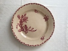 ANCIEN GRAND PLAT Rond GIEN