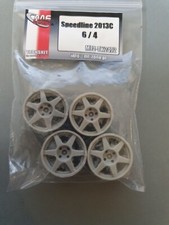 PIECES RESINE JANTES 1/24 SPEEDLINE 2013C  6 RAYONS / 4 ECROUS  18" - TK2472