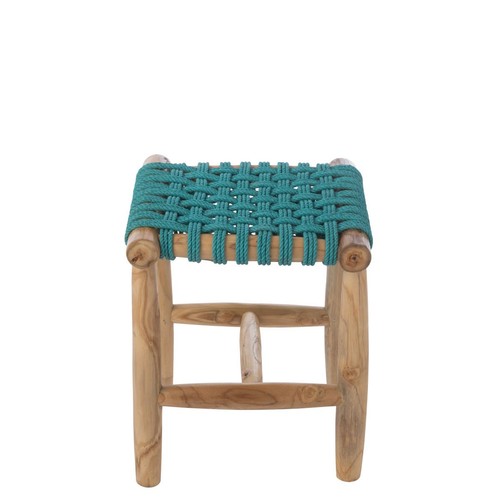 Tabouret teck erin 45cm - "erin",
