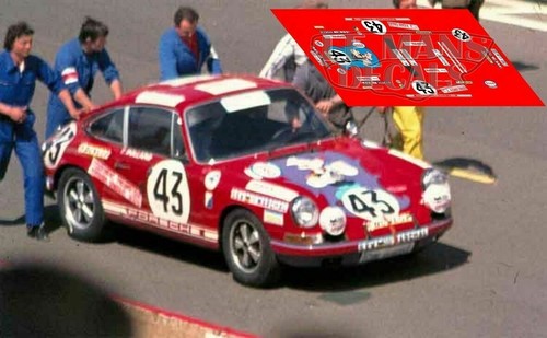 Décal porsche 911 - décal, le