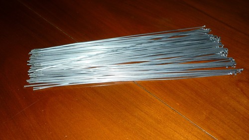 Lot 100 rayons inoxydable - 100,