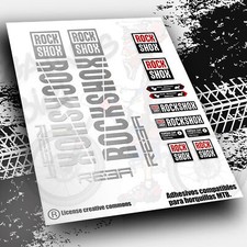 AUTOCOLLANT FOURCHE Rock Shox