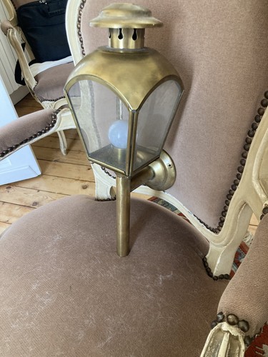Lanterne ancienne laiton - ancienne,