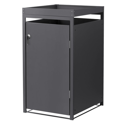 Cache poubelle abri pour bac - 1,