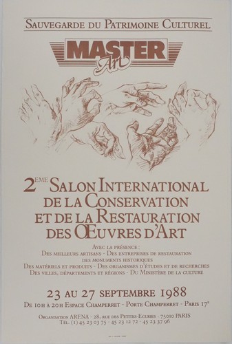 Affiche art ecole xvème - [affiche,