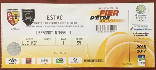 Ticket rcl lens - rcl, estac