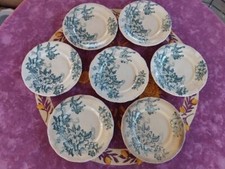 7 Assiettes à Dessert Terre