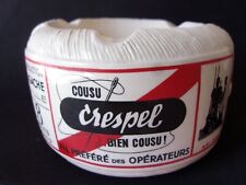 VINTAGE 🏡 Ancien rare cendrier publicitaire Crespel mercerie couture fil