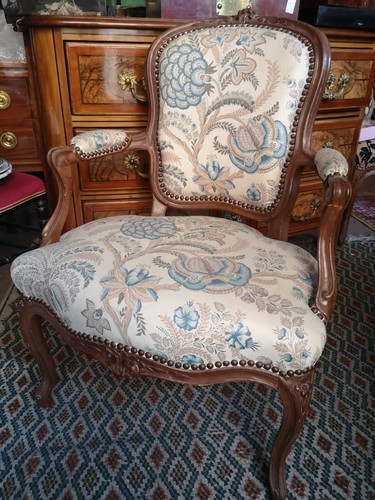 Suite fauteuils louis - louis, xv
