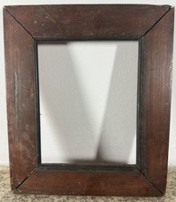 Petit cadre XIXè en acajou