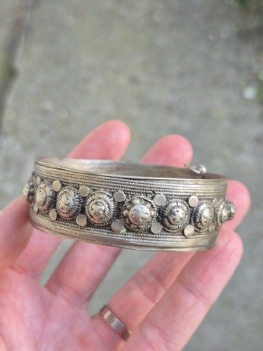 Bracelet ancien argent - bracelet,