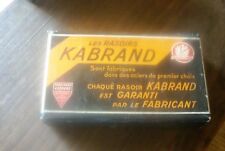 Boite de rasoirs KABRAND munie