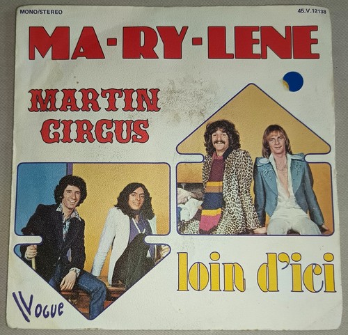 Martin circus marylene 45 - martin,