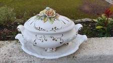 Soupière ancienne capodimonte - ancienne,