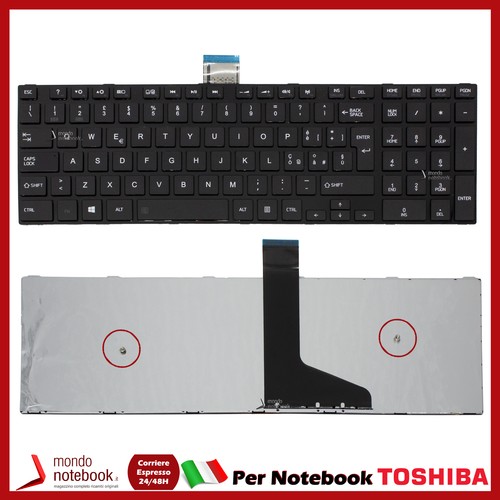 Clavier italien noir - italien, avec