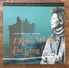 I Know Where I'm Going (1945) Criterion Collection Laserdisc Powell, Pressburger