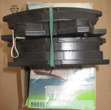 Jeu de 4 plaquettes de frein