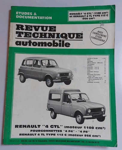 Revue technique renault - technique,