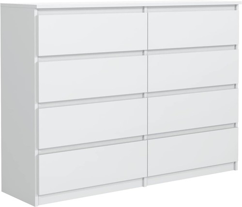 Commode blanc mat - commode,