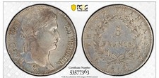 💥FRANCE. Empire. 5 Francs